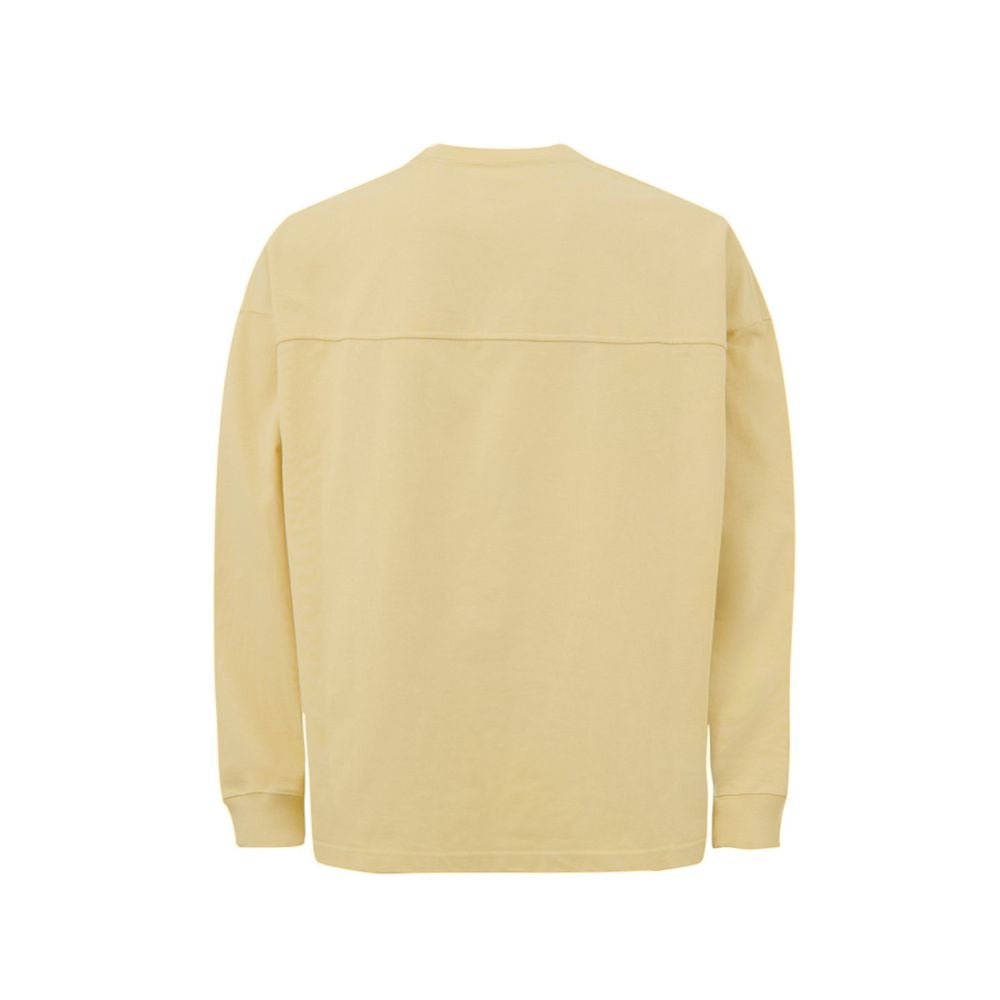 Yellow Cotton Sweatshirt - TIZZIL