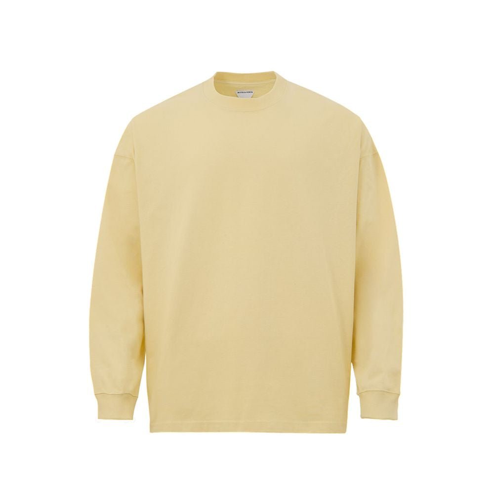 Yellow Cotton Sweatshirt - TIZZIL