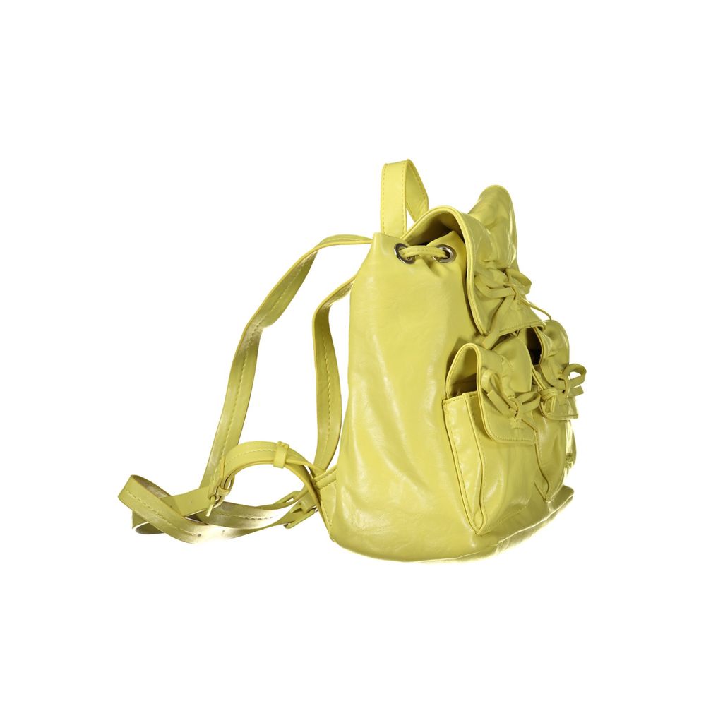 Yellow Polyethylene Backpack - TIZZIL