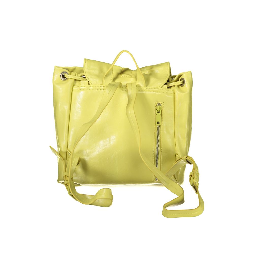 Yellow Polyethylene Backpack - TIZZIL